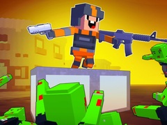 เกม Cubic Frontier: Zombie Robby