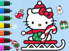 เกม Coloring Book: Hello Kitty Christmas