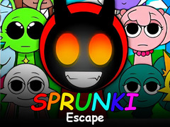 เกม Sprunki 3D Escape