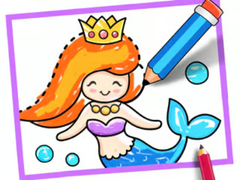 เกม Toddler Drawing: Mermaid