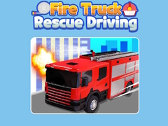 เกม Fire Truck Rescue Driving 
