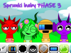เกม Sprunki baby PHASE 3