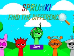 เกม Sprunki Find The Differences