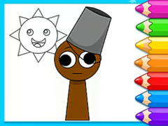เกม Coloring Book: Sprunki Brud