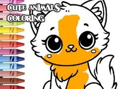 เกม Cute Animals Coloring