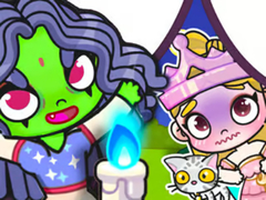 เกม Jigsaw Puzzle: Elphaba And Glinda