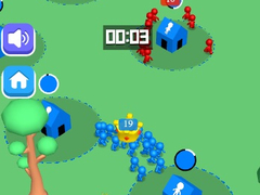 เกม Giant Crowd Io House Capture