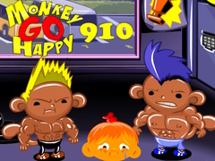 เกม Monkey Go Happy Stage 910
