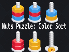 เกม Nuts Puzzle: Color Sort