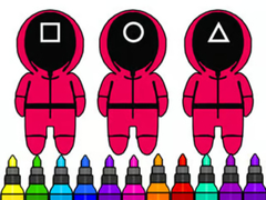 เกม Coloring Book: Squid Game Mask