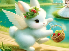 เกม Jigsaw Puzzle: Angel Bunny