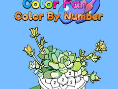เกม Color Fan Color By Number