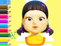 เกม Coloring Book: Squid Game Doll