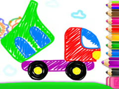 เกม Toddler Drawing: Tanker Truck