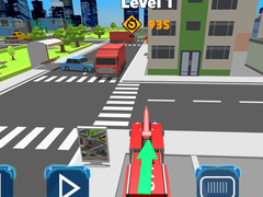 เกม Fire Truck Rescue Driving