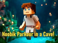 เกม Noobik Parkour in a Cave!
