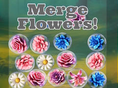เกม Merge Flowers!