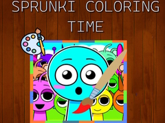 เกม Sprunki Coloring Time
