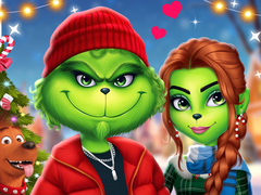 เกม The Grench Couple Holiday Dress up