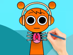 เกม Coloring Book: Sprunki Horror Oren