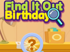 เกม Find It Out Birthday