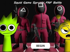 เกม Squid Game Sprunki Fnf Battle