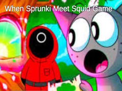 เกม When Sprunki Meet Squid Game