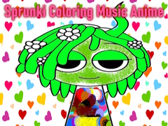 เกม Sprunki Coloring Music Anime
