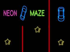 เกม Neon Car Maze