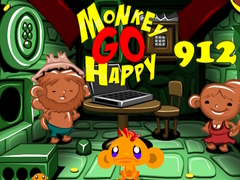 เกม Monkey Go Happy Stage 912