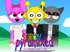 เกม Sprunki Pyramixed: Human Edition