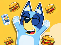 เกม Jigsaw Puzzle: Burger Dog Bluey