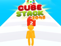 เกม Cube Stack 2048
