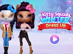 เกม Kitty Squad Winter Dress Up