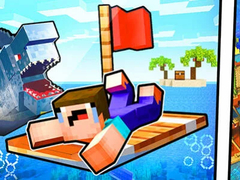 เกม Noob Raft: Ocean Survival