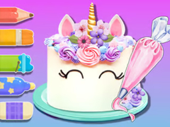 เกม Coloring Book: Unicorn Cake