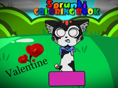 เกม Sprunki Valentine Coloring book