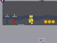 เกม Stickman Huggy Party Duo
