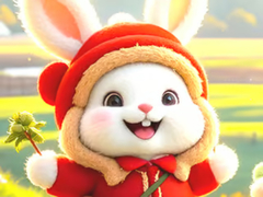 เกม Jigsaw Puzzle: Hiking Bunny