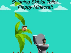 เกม Spinning Skibidi Toilet Flappy Minecraft