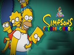 เกม Back To School Simpsons Coloring Book