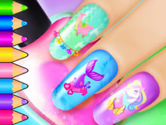 เกม Coloring Book: Nail Art Salon