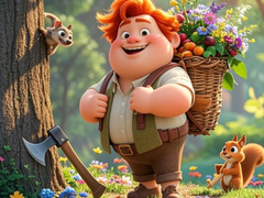 เกม Find The Differences: The Honest Woodcutter