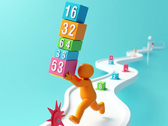 เกม Cube Stack 2048