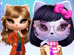 เกม Kitty Squad Winter Dress Up
