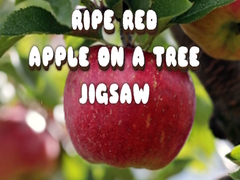 เกม Ripe Red Apple on a Tree Jigsaw