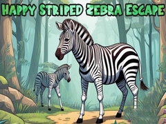 เกม Happy Striped Zebra Escape 
