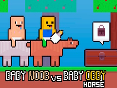 เกม Baby Noob vs Baby Obby Horse