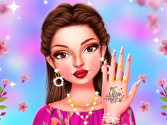 เกม Celebrity Spring Manicure Design