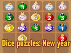 เกม Dice puzzles: New year